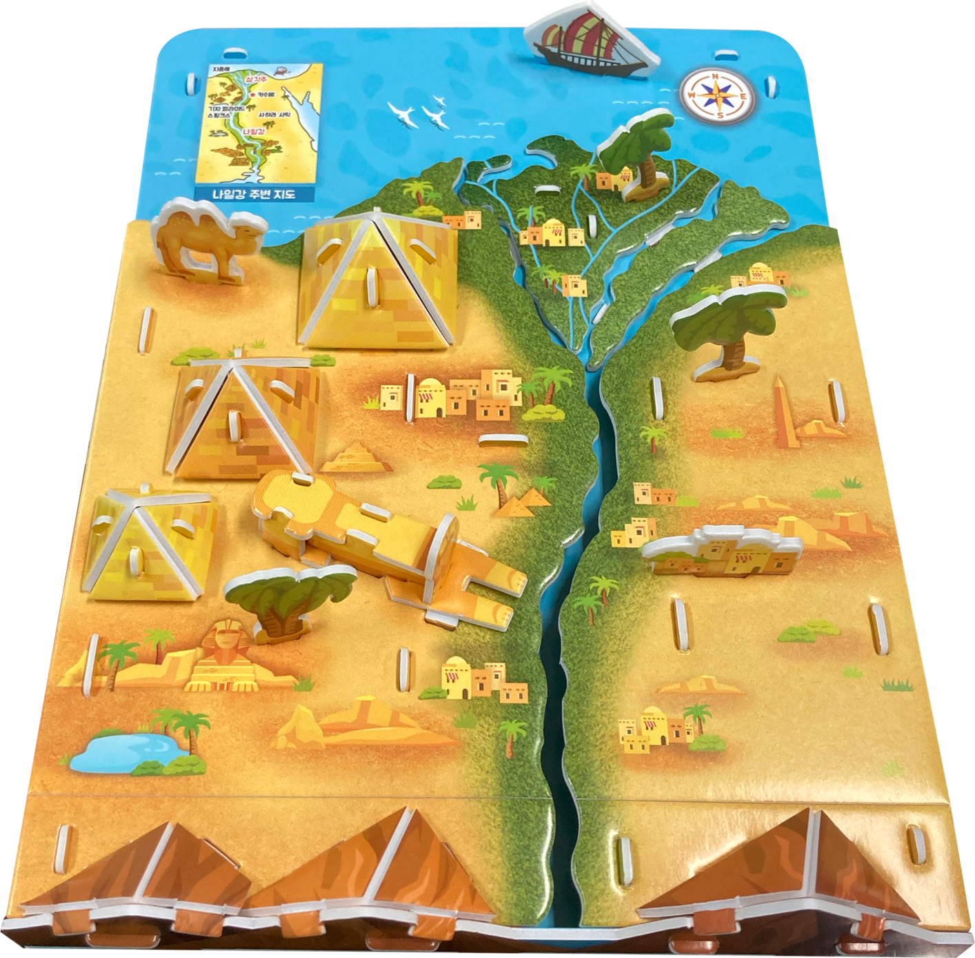 Explore the Landforms of the Nile River