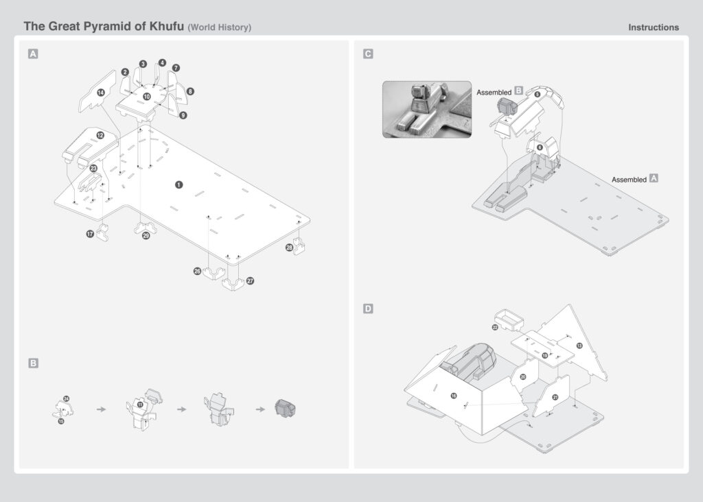 The Great Pyramid of Khufu_assemble