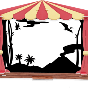 Make a Shadow Play Theater-back