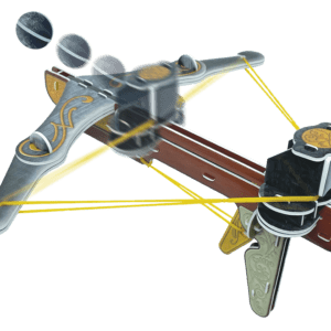 Make a Crossbow with Rubber Bands
