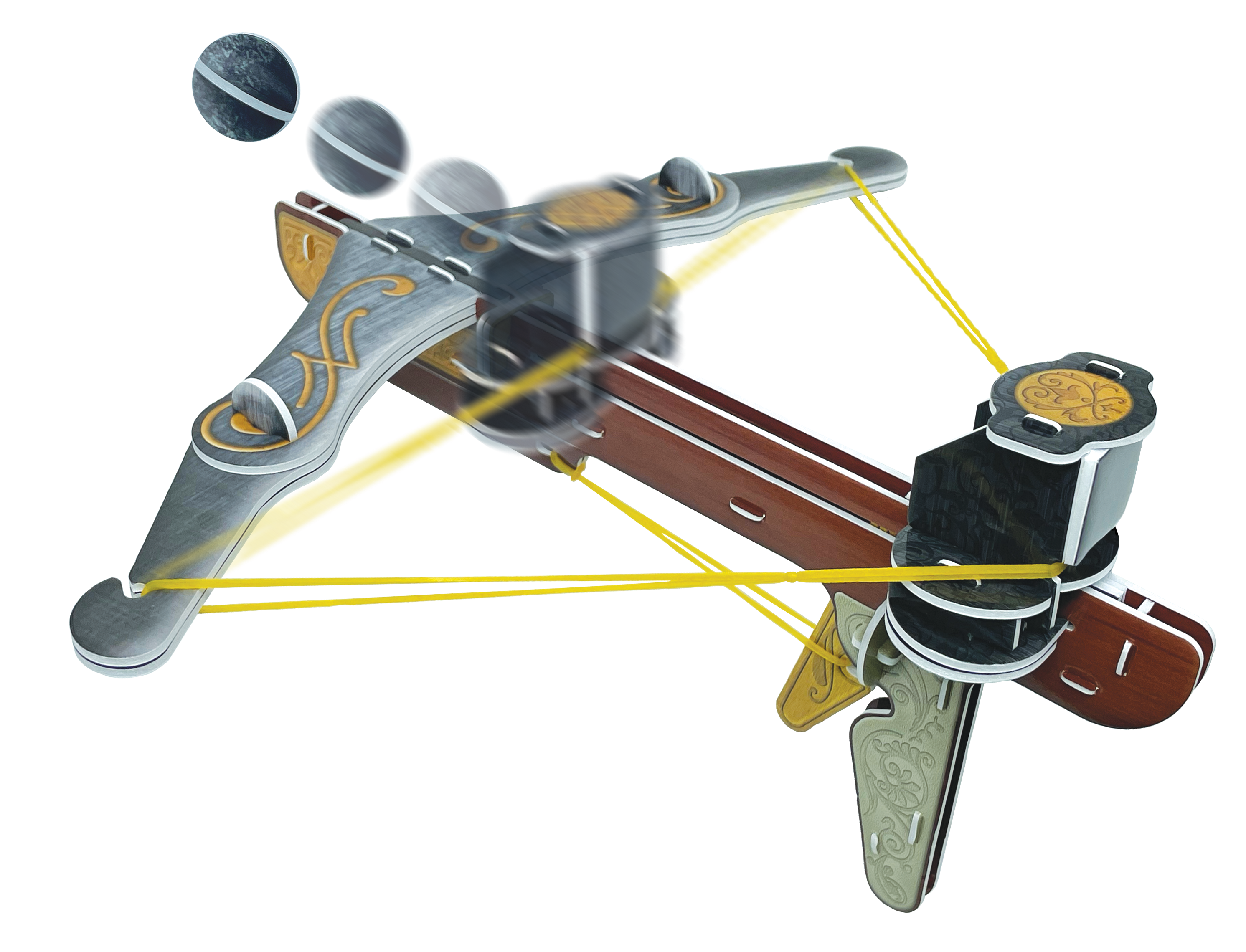 Make a Crossbow with Rubber Bands